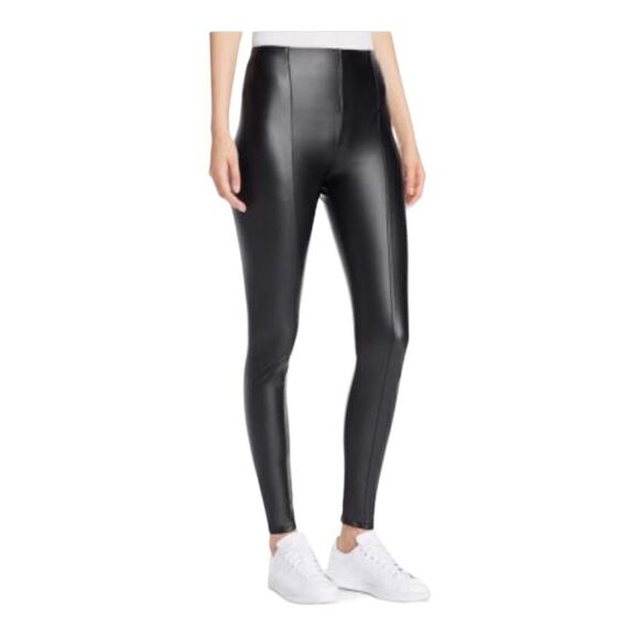 Lysse Signature Vegan Leather High Rise Center Seam Legging - Picture 1 of 9